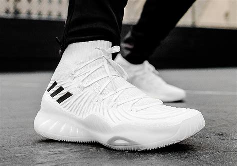fake all white adidas crazy explosives